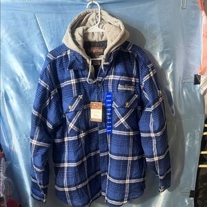 Moose Creek Hooded Plaid Jacket